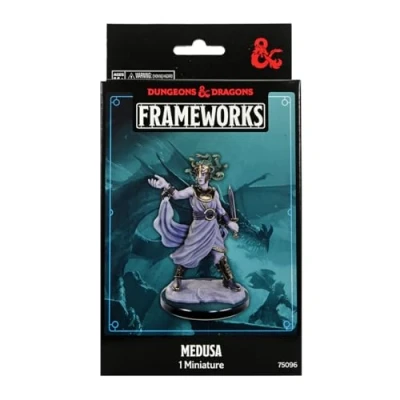 Image of WizKids D&amp;D Frameworks: Medusa Unpainted and Unassembled