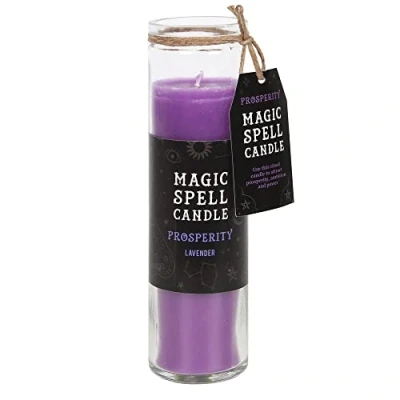 Image of Something Different Magic Spell Prosperity Lavender Candle (One Size) (Purple)