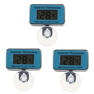 Image of Kliplinc 3X Aquarium/Fish Tank Water Submersible Waterproof Digital LCD Thermometer