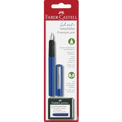 Image of School Fountain Pen Set, Blue