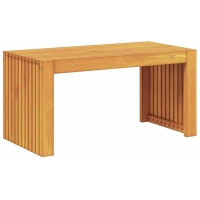 Image of vidaXL Garden Coffee Table 70x35x35 cm Solid Wood Acacia