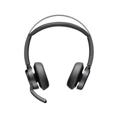 Image of POLY Micro casque Voyager Focus 2 USB C adaptateur C/A base de chargement