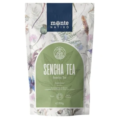 Image of Sencha Green tea Monte Nativo (200g) Loose Premium Quality Gift Herbal