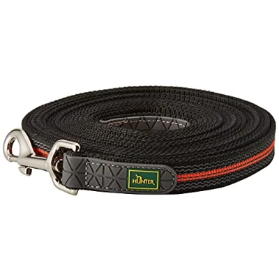 Image of HUNTER Tracking leash Visby Super Grip 20/500 orange, reflective, floatable