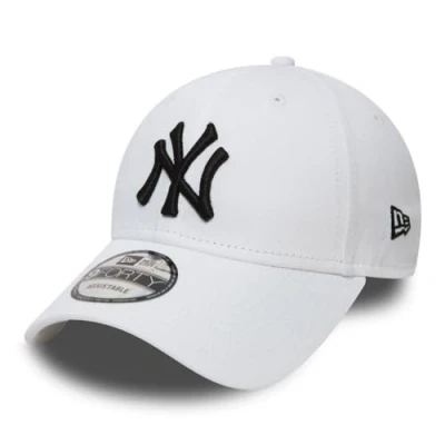 Image of New Era York Yankees MLB League Essential White 9Forty Adjustable Cap for Kids