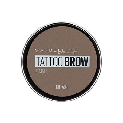 Image of Maybelline Eyebrow, Tattoo Brow Longlasting Eyebrow Pomade Pot Taupe