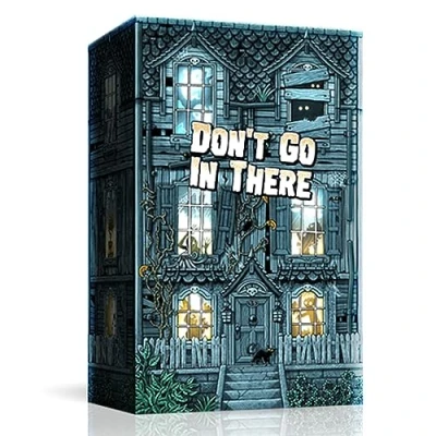 Image of Don&#039;t Go In There Board Game Haunted House Adventure Game, Strategy for Kids &amp; Adults, Ages 14+, 2 5 Players, 30 Minute Playtime, Made by R2i Games