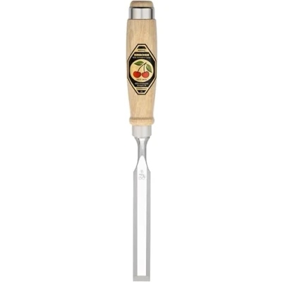 Image of Kirschen 1001016 16 mm Number 1001 Firmer Chisel with Hornbeam Handle Multi Colour