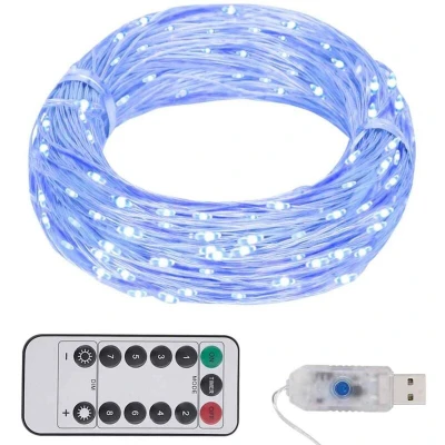 Image of vidaXL LED String with 300 LEDs Blue 30 m