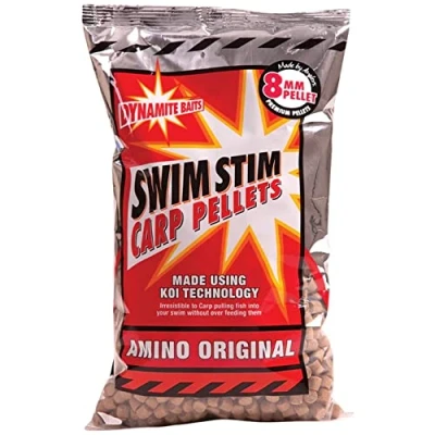 Image of Dynamite Swim Stim pellets 8mm &#039;Original&#039; (900g) Fishing