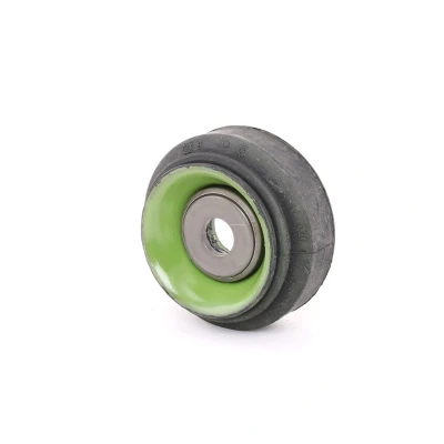 Image of 811412323A, 8A0412323B, 8A0412323D Top strut mount FEBI BILSTEIN 02429 Front Axle with ball bearing, rolling bearing Elastomer AUDI: 80 B4 Saloon