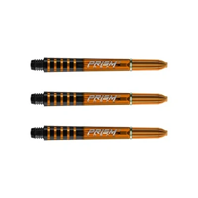 Image of WINMAU Prism Force Orange Intermediate Polycarbonate Dart Stems 1 set per pack (3 shafts in total)