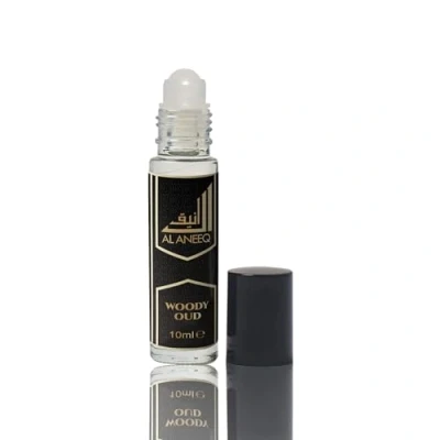 Image of Al Aneeq Woody Oud Perfume Oil Bold, Sophisticated, and Timeless Fragrance for Men Travel Size Alcohol Free (10ml)