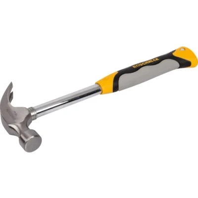 Image of Roughneck ROU60406 Claw Hammer With Tubular Steel Handle 16oz/454g