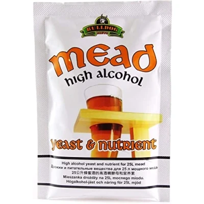 Image of Bulldog Mead Yeast + Nutrient 28g/25L Honey Wine Active