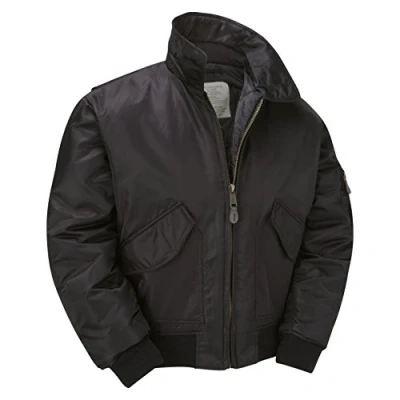Image of MA2 CWU Bomber Flight Jacket Black (S)