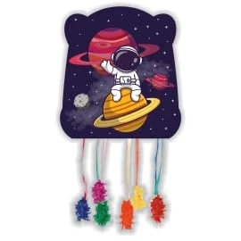 Image of CONVER Party Astronaut Pinata Supplies Children&#039;s Parties, Birthdays and Celebrations Decoration 30 cm