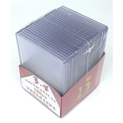 Image of docsmagic.de 25 Toploader Extra Thick 100pt 3&quot; x 4&quot; Standard Size 70 96