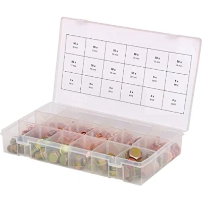 Image of KS Tools 970.0200 Oil sump screws and gaskets assorment, 534 pcs