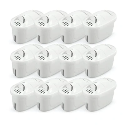 Image of Finest Filters Compatible with Maxtra+ Replacement Water Filter Cartridges for Brita Plus Jug and Kettle Universal Cartridge Pack of 12