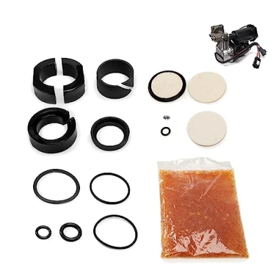 Image of LR Discovery 3 4 RR Sport Air Compressor Repair Kit Hitachi