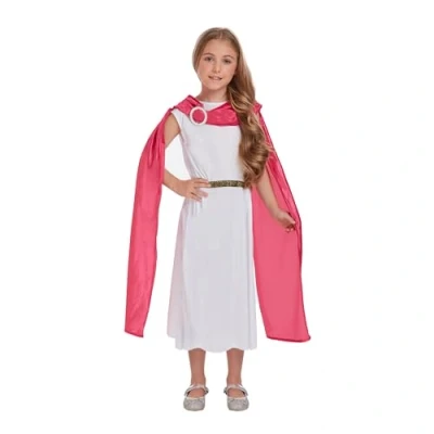 Image of Lizzy Children&#039;s Greek Goddess Costume (Large / 10 12 Years) Kids school Pretend Theme Party Fancy dress outfit Accessory Cosplay, World Book Day Halloween, Christmas