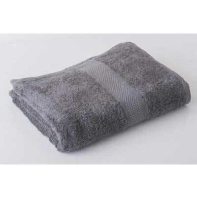 Image of SHL 100% Cotton Hand Towels 500 Gsm 2 Pack (Charcoal)