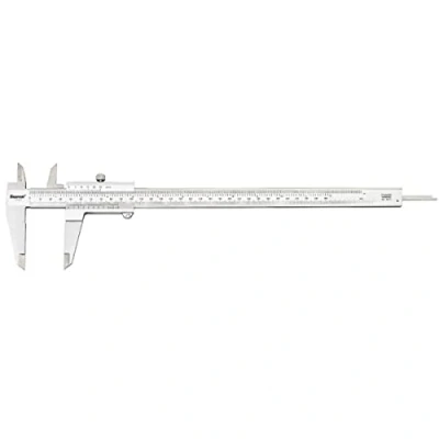 Image of Starrett 125MEA 12/300 Vernier Calliper, Stainless Steel, Inch/Metric, 0 12&quot;/0 300Mm, Range, 0.001&quot;/0.02 mm Resolution