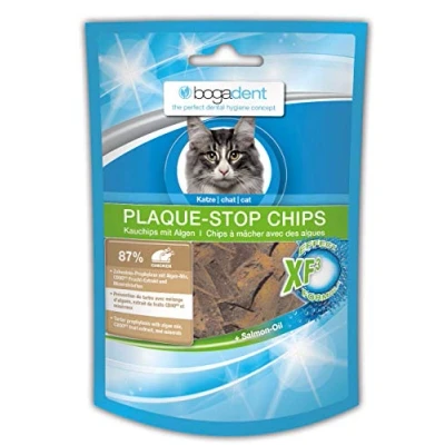 Image of Bogar AG Bogadent Plaque Stop Chips for Cats, 50 g