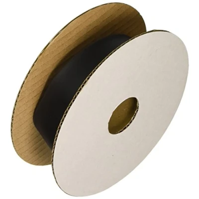 Image of 5x TECNIKS 6m Black Heatshrink 12.7mm 6.4mm HS275REEL