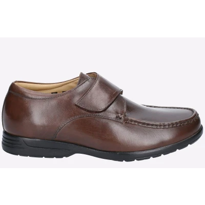 Image of Fleet &amp; Foster Fred Leather Mens Brown Size UK 15