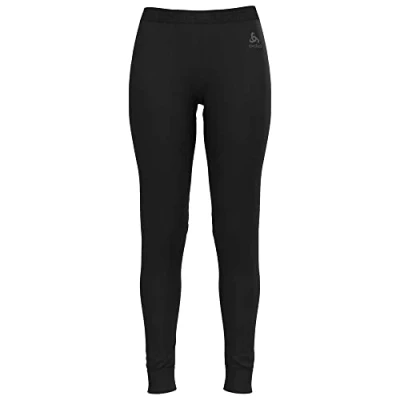 Image of Odlo women&#039;s functional underwear long pants 100 Percent merino 260 grams, black, L