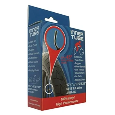 Image of DG Inner Tube 45 Degree Bent Valve Boxed, 12.5 x 1.75 / 2.25 Inch