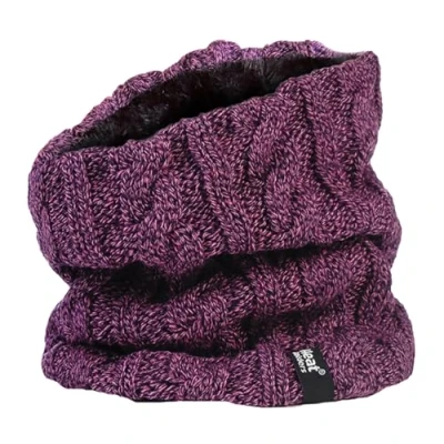 Image of HEAT HOLDERS Women&#039;s Thermal Winter Neck Warmer 3.5 tog One size (Purple)