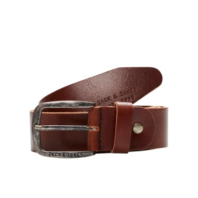 Image of Jack &amp; Jones Jacpaul BELT Belt, Men&#039;s, Size: 42, Black coffee