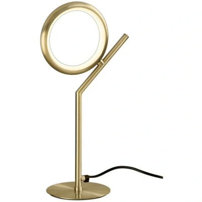 Image of Olimpia Table Lamp, 8W LED, 3000K, 600lm, IP20, Satin Gold