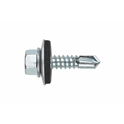 Image of Index Fixing Systems din 7504 k + arvul Pack of 500 Screws autotaladrantes Hexagon Head Washer with Stamped Screw (Coating), ABE166338