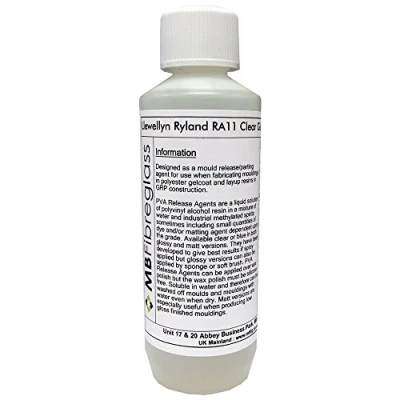 Image of Polycraft LR RA11 PVA Clear Gloss Release Agent 250ml