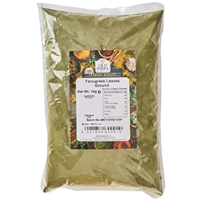 Image of Old India Fenugreek Leaves Ground 1kg