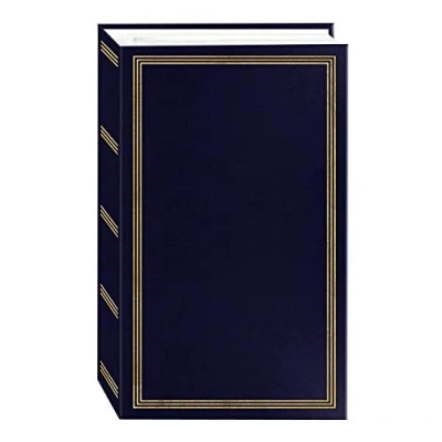 Image of Pioneer Photo Albums Album, Navy Blue, 504 Pockets 4&quot;x6&quot;