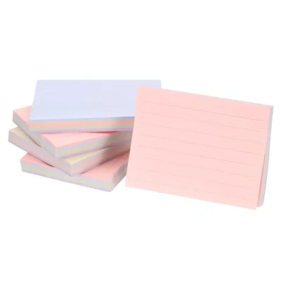 Image of M&amp;G Sticky Notes 3 x 4 Inch, 25pcs Note Pads Colors Sheets Self Stick Strong Sticking Power for Home Office Classroom Books Papers Notebook, 5