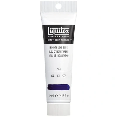 Image of Liquitex Heavy Body Acrylic Paint 59ml Tube Indanthrene Blue Series 3