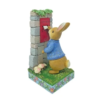 Image of Beatrix Potter by Jim Shore Mrs Rabbit in Rocking Chair Figurine