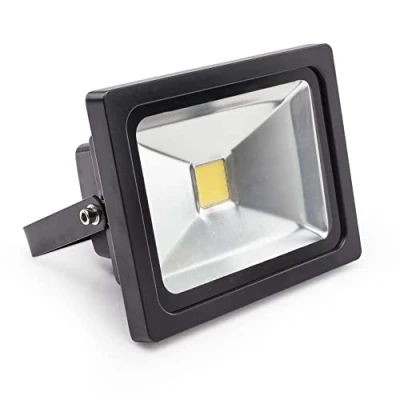 Image of Smartwares Outdoor LED Floodlight, Silver, 20 W, IP65, A+ Energy Rated