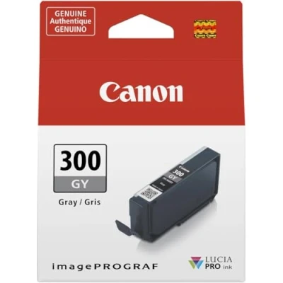 Image of Canon PFI 300 GY Grey original ink tank for imagePROGRAF PRO