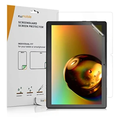 Image of kwmobile Screen Protector Compatible with Lenovo Tab M10 (2022) 2x Anti reflective Matte Film for Tablet