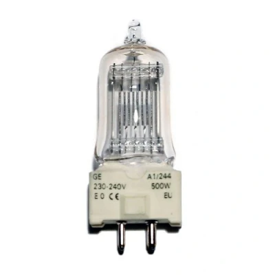 Image of Osram 64680 500 Watt 230 V Halogen Single Ended Studio Lamps