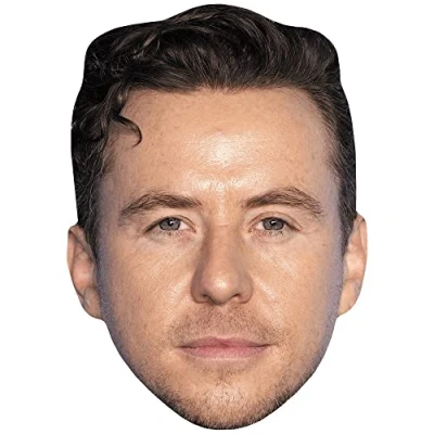 Image of Danny Jones (Stubble) Celebrity Mask, Flat Card Face, Fancy Dress Mask