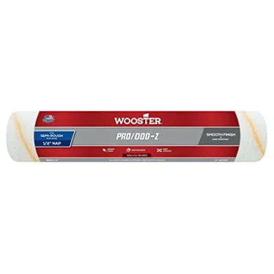 Image of Wooster Brush RR643 14 Pro/Doo Z Roller Cover, White, Inch