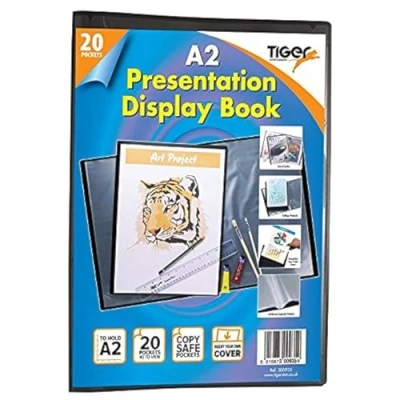 Image of SG Education TS 300935 Display Book, A2 Size, 20 Pocket